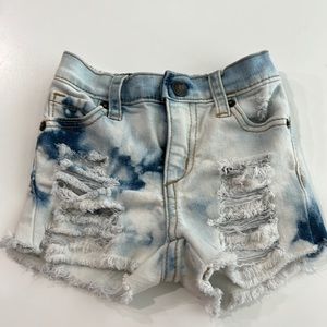 Small Shop Distressed Shorts Size 18-24M